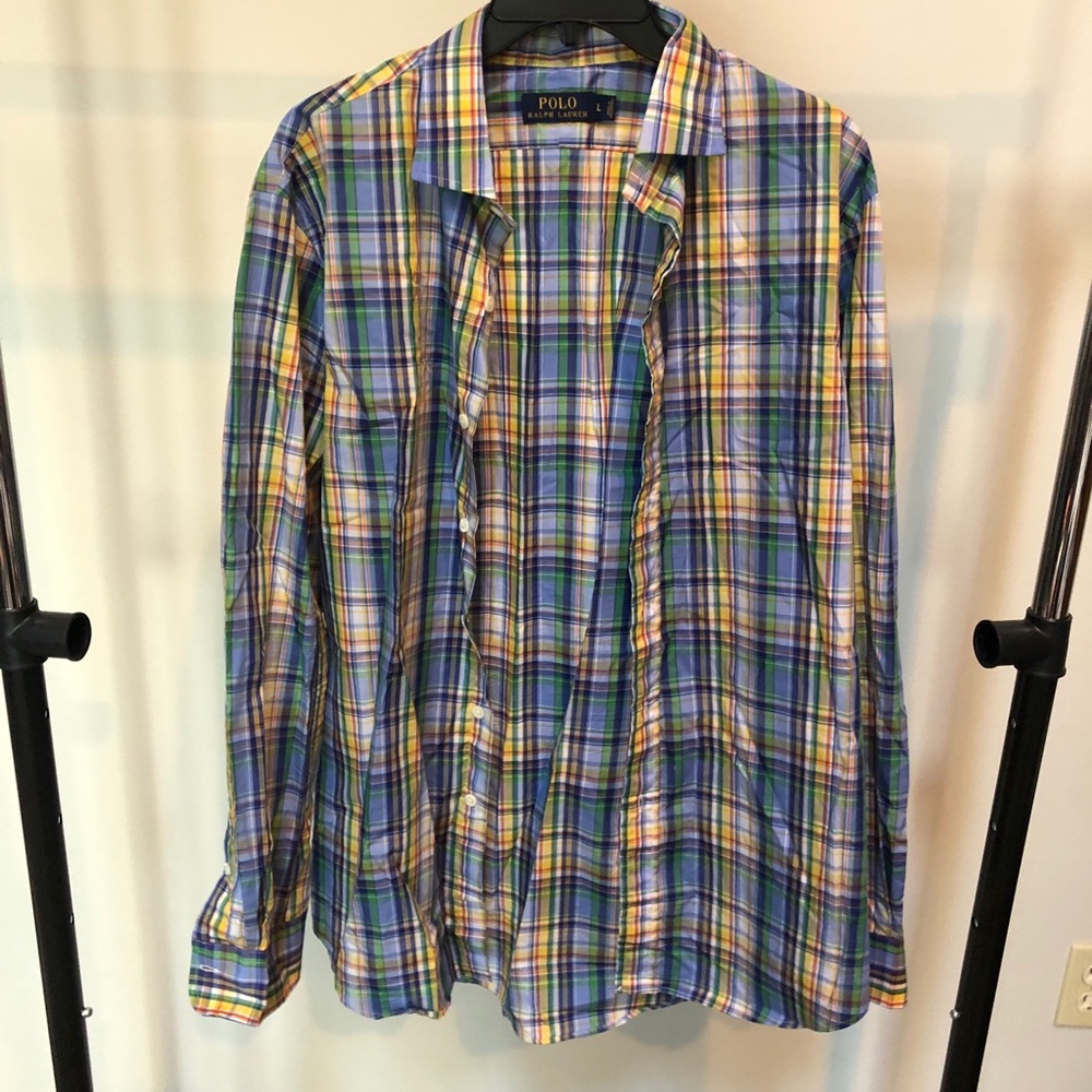 Polo by Ralph Lauren - Men’s button down plaid shirt - Size Large